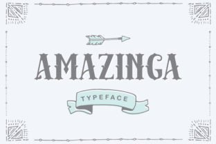 Amazinga Display Serif Font: Victorian Style Meets Modern Readability
