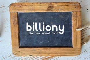 Billiony: A Hand Lettering Vintage Font for Branding