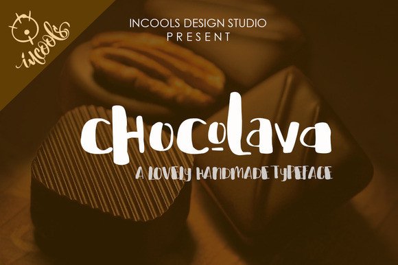 Chocolava: Cutesy Display Font for Branded Content