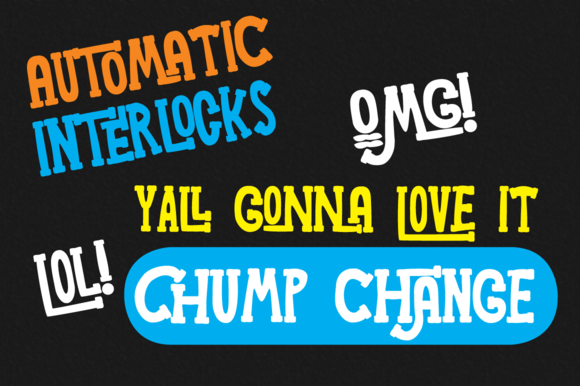 Chump Change Font: A Bold Serif That Demands Attention