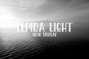 Elpida Light: The Hip Tattoo Script Font for Business