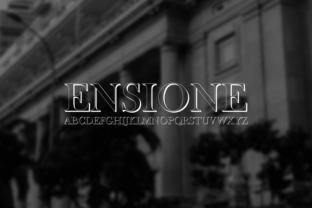 Ensione: The Go-To Outline Typeface for Crafters