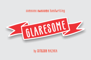Glaresome: A Refined Display Font for Independent Brands