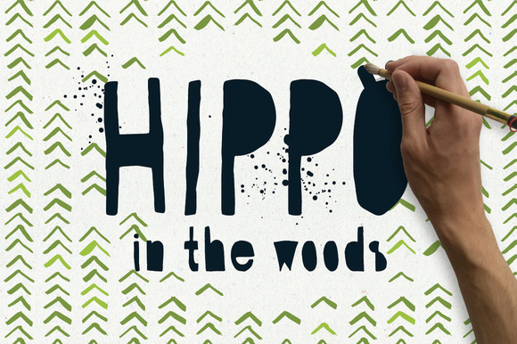 Hippo Display Font for Editorial Storytelling