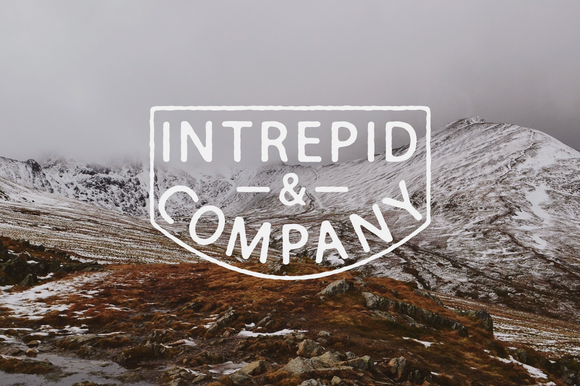 Intrepid: The Adventurous Display Font for Bold Web Branding