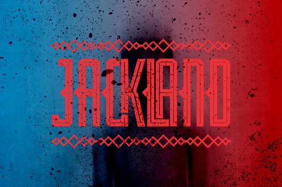 Jackland Inline Display Font: Rustic Charm for Modern Brands