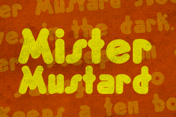 Mister Mustard: The Playful Art Deco Display Font