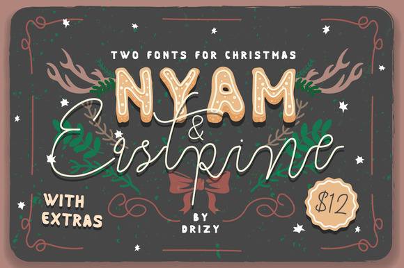 NYAM Eastpine Display Font for Holiday Web Design