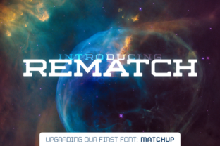 Rematch Family Font Review: Bold Display with Rounded Flair