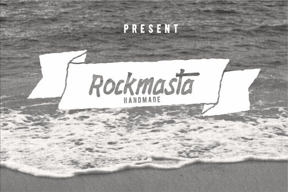 Rockmasta: A Rustic Display Font for Editorial Projects